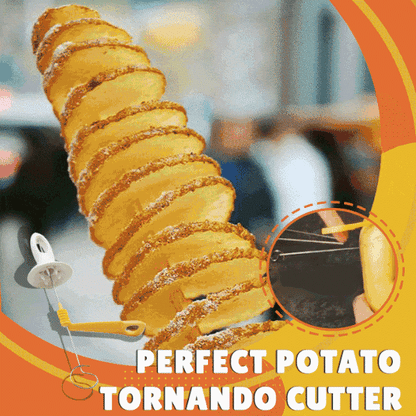 🔥Hot Sale 49% OFF-Perfect Potato Tornado Cutter