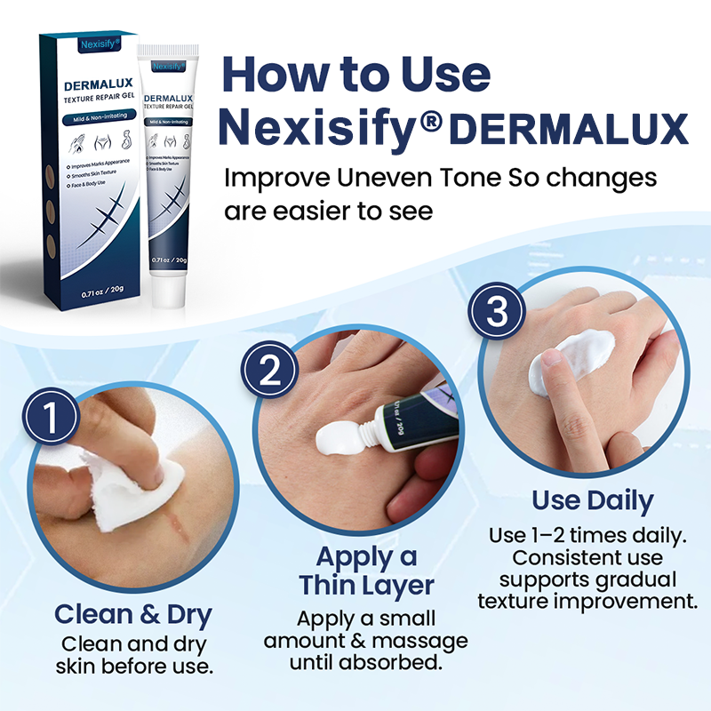 🔥Last Day Discount🔥 Nexisify® DERMALUX Texture Repair Gel